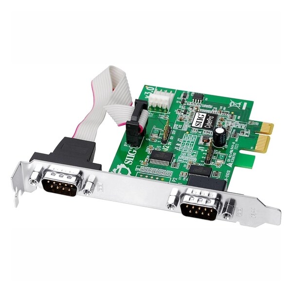 SIIG CyberSerial 2-port PCI Express Serial Adapter