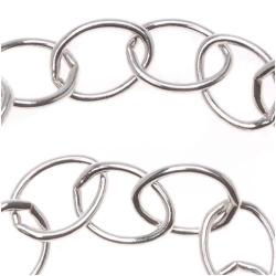 Sterling Silver 7.25-inch Fancy Link Charm Bracelets (8 mm) (Pack of two)