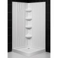 DreamLine Shower Back Wall and Shower Tray Combo Kit