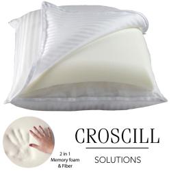 Croscill 2-in-1 Memory Foam/ Down Alternative Pillow