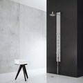 VIGO Shower Panel System with Round Rain Shower Head