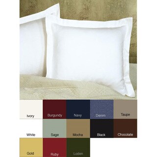 Poplin Tailored Euro Sham