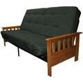 Provo Queen-size Mission-style Frame/ Mattress Futon Set