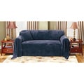 Sure Fit Plush Sofa Throw Cover