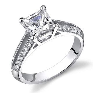 18k White Gold 1 1/4ct TDW Diamond Engagement Ring (H-I, SI1-SI3)