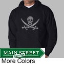 Los Angeles Pop Art Men's Pirate Hoodie
