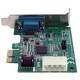 StarTech.com 1 Port Low Profile Native PCI Express Serial Card w/ 169