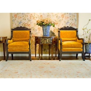 Great Prices Handmade Majesty Light Brown/ Beige Wool Rug (9'6 x 13'6)