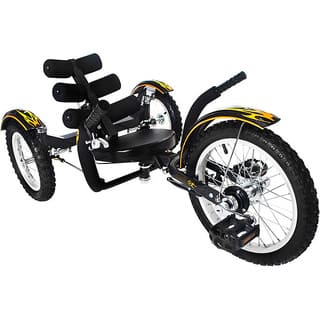 Mobo Mobito The Ultimate Youth Three Wheeled Black Cruiser-Image