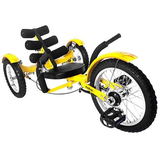 Mobo Mobito The Ultimate Youth Three Wheeled Yellow Cruiser-Image