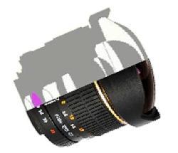 Rokinon 8mm F3.5 Ultra Wide Aspherical Fisheye Lens for Nikon