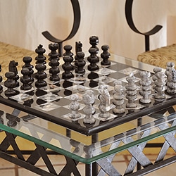 Low Price 'Sophisticate' Marble Chess Set (Mexico)