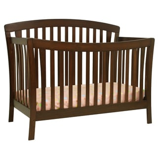DaVinci Rivington 4-in-1 Crib with Toddler Rail in Coffee