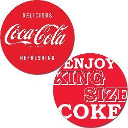 Coca Cola Collectible Padded Back Rest Barstool