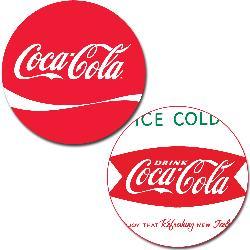 Coca Cola Collectible Padded Back Rest Barstool