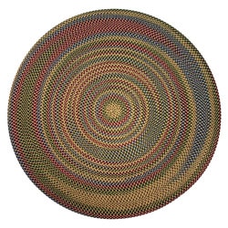 (^.^)/  Jefferson Reversible Indoor/Outdoor Braided Rug (6' Round)