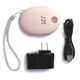 Sunpentown Portable Rechargeable AC/USB Pink Handheld Warmer