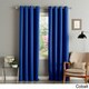 Aurora Home Thermal Insulated Blackout Grommet Top 84-inch Curtain Panel Pair