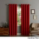 Aurora Home Thermal Insulated Blackout Grommet Top 84-inch Curtain Panel Pair