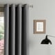 Aurora Home Thermal Insulated Blackout Grommet Top 84-inch Curtain Panel Pair