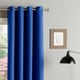 Aurora Home Thermal Insulated Blackout Grommet Top 84-inch Curtain Panel Pair