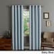 Aurora Home Thermal Insulated Blackout Grommet Top 84-inch Curtain Panel Pair