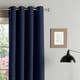 Aurora Home Thermal Insulated Blackout Grommet Top 84-inch Curtain Panel Pair