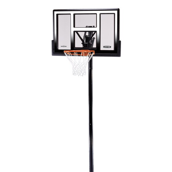 Lifetime 50-inch Shatter Guard Basketball System