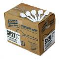 Dixie White Plastic Soup Spoons (Case of 1000)