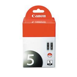 Canon 0628B009 (PGI-5BK) Ink, Black (Pack of 2) 