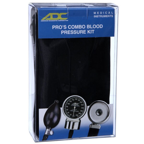 ADC Pro's Combo II Sprague Style Stethoscope and Aneroid Blood Pressure