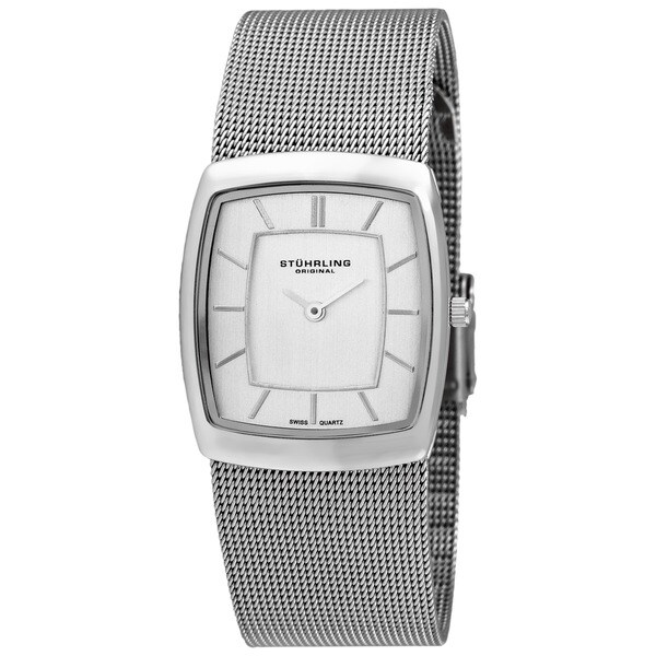 Stuhrling Original Unisex Chateau de Chantility Silver Watch