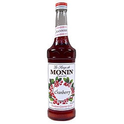Monin Inc 750-ml Cranberry Syrup (Pack of 12)