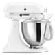 KitchenAid KSM150PSWH White 5-quart Artisan Tilt-Head Stand Mixer 