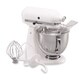 KitchenAid KSM150PSWH White 5-quart Artisan Tilt-Head Stand Mixer 