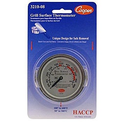 Cooper Instrument Surface Grill Thermometer