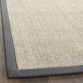 Today Sale Safavieh Hand-woven Serenity Marble/ Grey Sisal Rug (8' x 10')