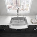 VIGO 33-inch Farmhouse Stainless Steel 16 Gauge Single Bowl Kitchen Sink