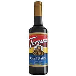 Torani Chai Tea Spice Syrup 750ML (Pack of 12)