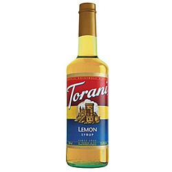 Torani Lemon Syrup 750ML (Pack of 12)