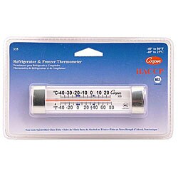 Cooper Instrument Refrigerator/ Freezer Thermometer
