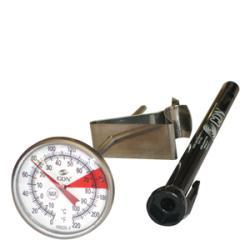 CDN Beverage/Frothing 5-inch Stem Thermometer 