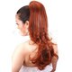 Merrylight Medium Blonde/ Strawberry Blonde Curly Ponytail