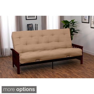 Low Price Provo Full-size Mission-style Inner Spring Futon Set