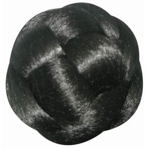 Merrylight Black Braided Bun Hair Piece