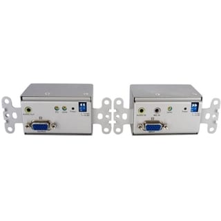 StarTech.com VGA Wall Plate Video Extender over Cat5 with Audio