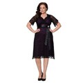 Kiyonna Clothing Women's Plus Size Retro Glam Dress