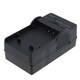 INSTEN Compact Battery Charger Set for Olympus Li-50B