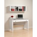 Winslow White Contemporary Computer Desk