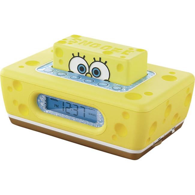   NCR3020 SB Clock it Spongebob Squarepants Alarm Clock  
